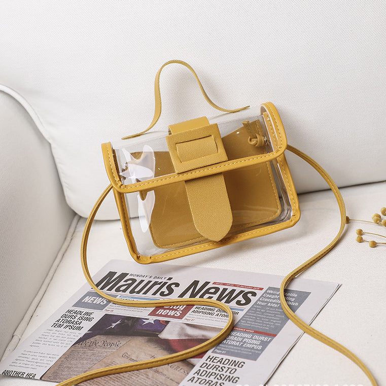 Wholesale PU Transparent Jelly Bag